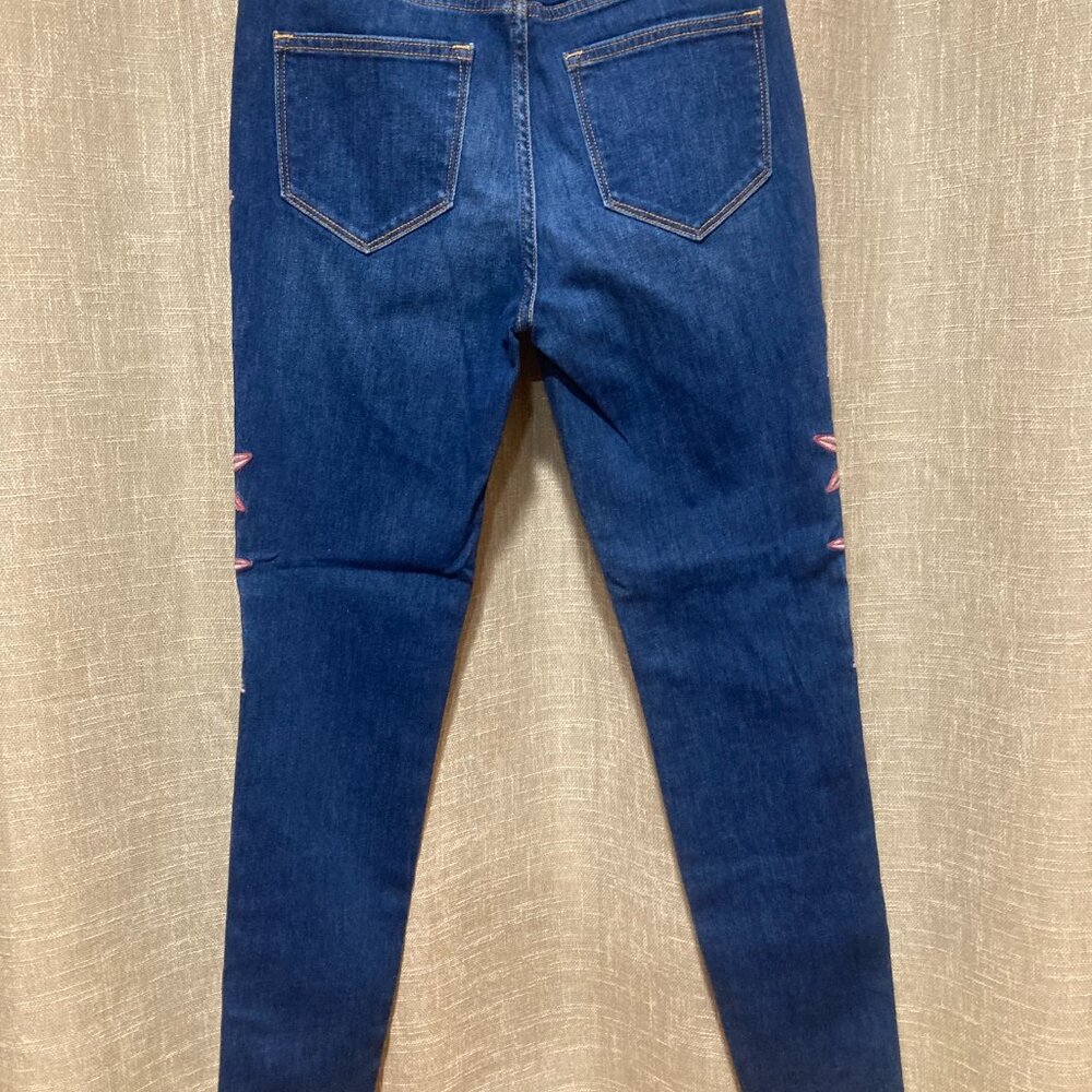 NEW Driftwood Jackie embroidered jeans size 26 dark wash 266 4J2 - Picture 5 of 9